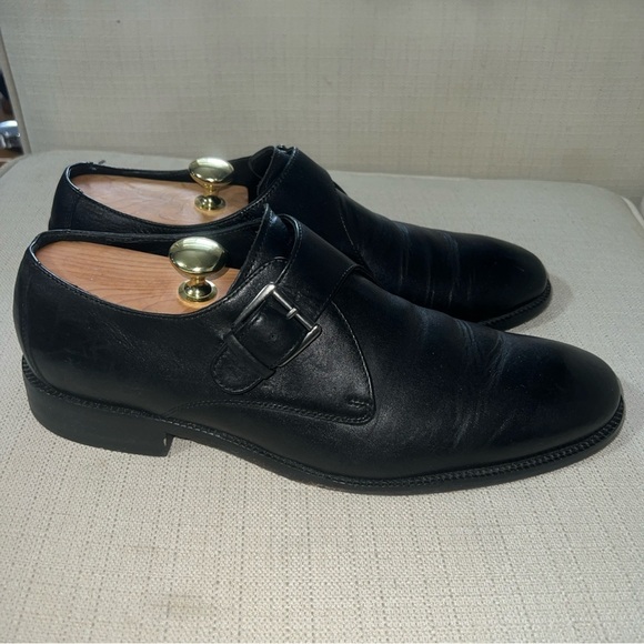 COLE HAAN C11825 Monk Strap Black Leather Men's Size 10.5M - Picture 6 of 11